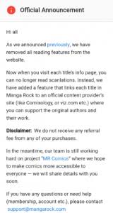 Updated Manga Rock Officially Dead As Reading Scanlations No Longer Possible Piunikaweb I'm really hoping you will update it.