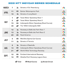Why some fans don't like the new indycar. Ntt Indycar Series Announces 17 Race Schedule For 2021 Season