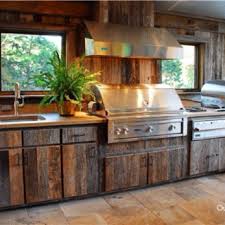 kitchen ideas: outdoor kitchen ideas rustic