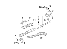 Exhaust Components For 2000 Buick Lesabre Gm Parts Online