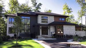 Architecture St Martin Maisons Neuves Facade House Contemporary House Exterior Modern Prairie Home