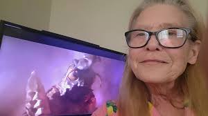 Watching Godzilla vs Megalon movie