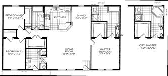 Open floor plans are great for hosting small parties or game nights because there is ample room for your guests to mill around and socialize. Three Bedroom 30x40 House Floor Plans Novocom Top