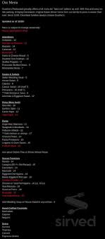 Последние твиты от virginia guarinos (@vguarinos). Guarino S Restaurant Menu In Cleveland Ohio Usa