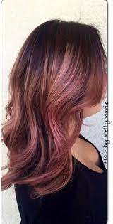 Hair Pink Pastel Brown Rose Gold 17 Trendy Ideas Hair Styles Metallic Hair Color Metallic Hair
