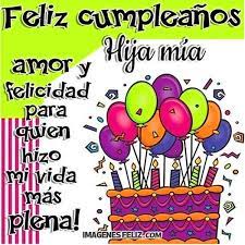 Feliz Cumpleanos Hija Imagenes Feliz Cumpleanos