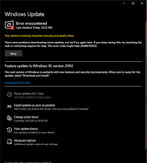 The shiny new 20h2 windows 10 feature update is almost here, but there's no reason for you to be an unpaid beta tester. Can T Solve Windows Update Error 0x80070002 Microsoft Q A
