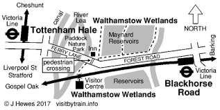 Tottenham Hale Station Map Tottenham Hale | Visit By Train, A Station By Station Guide To Uk Tourist  Attractions