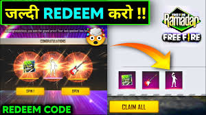 Hadiahnya adalah 1x hayato bobble head dan 1x. Ff New Event Free Fire Eid Special Video Redeem Code Redeem Code Of Eid Special Music Video Bedah Nusantara