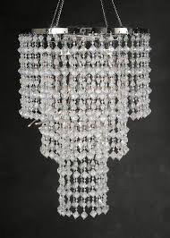 Battery Operated Chandelier Might Hang This From The Tree Aka Our Alter With Fabric Drapped In Th Battery Operated Chandelier Acrylic Chandelier Chandelier