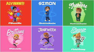 Alvinnn Family Chipmunks Hashtags Alvin Simon Theodore Brittany Jeanette Eleanor Tvs Alvin And The Chipmunks The Chipettes Alvin And Chipmunks Movie