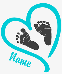 Download Graphic Freeuse Baby Feet Heart Clipart Baby Feet In Heart Svg 2000x2000 Png Download Pngkit