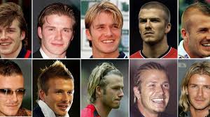 David beckham hält sich an die regeln und beweist mit seinem neuen selbst kreierten buzz cut dass man seine frisur auch ohne großen aufwand selbst in den griff bekommen kann. David Beckhams Frisuren Stil Sz De