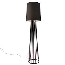 Villeroy Boch Mailand Schwarze Textil Stehlampe Lampenwelt At