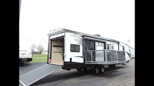 Awesome New Floorplan 37 2017 Torque T32 1 Slide Side Patio Toy Hauler Youtube