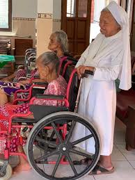 Mintakanlah rahmat bagiku untuk dapat menerima kehendak allah dalam segala hal. Panti Lansia Santa Monika Boro Matalensaku