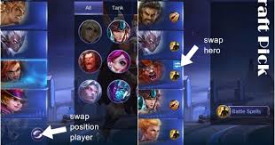Why did riot remove draft pick? How To Swap Hero And Position Player Draft Pick Rank Mobile Legends Aishelanime
