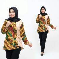 25 model baju batik kantor wanita 2020 modern casual variasi model baju batik kerja bagi wanita berjilbab bermacam macam mulai dari atasan long dress maupun blazer berlengan panjang untuk model baju atasan dan blazer berarti. Jual Model Baju Batik Kerja Terbaru Di Jawa Tengah Harga Terbaru 2021