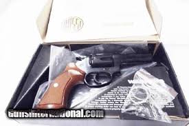 Rossi 38 Special Model 351 Blue Steel 3 Inch 5 Shot Full Lug Heavy Barrel Excellent In Box Factory Demo Walnut Grips Discontinued 38 Spl S W 36 10 Cl