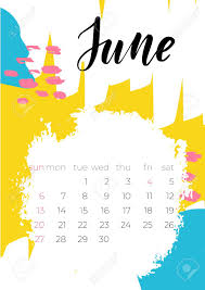It can be customized with your daily schedule, allowing you to keep track of important events for the day. Modern Template With June 2021 Calendar Design Printing Royalty Free Cliparts Vectors And Stock Illustration Image 153209974
