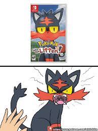 Let S Go Litten Pokemon Pokemon Catfight Pokemon Images