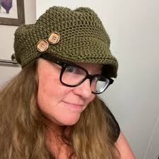 Crochet Newsboy Hat Pattern, Women's Slouchy Cap With Visor, Easy Crochet  Pattern PDF, Fall Autumn