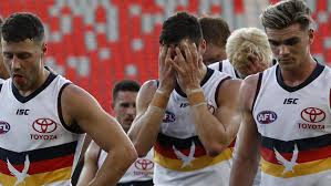 Follow our aflw team ➡️ @crowsaflw #weflyasone linktr.ee/adelaidecrows. Afl Round 9 Adelaide Crows Record 12th Consecutive Loss After North Melbourne Goalfest