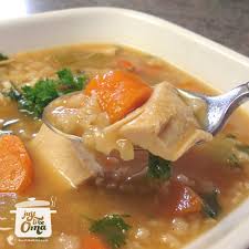 Oma S Potato And Cabbage Soup Made Just Like Oma Recipe Rice Soup Recipes Soup Recipes Turkey Rice Soup