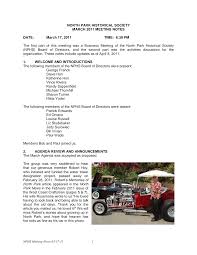 NORTH PARK COMMUNITY ASSOCIATION