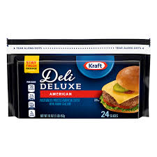 Comprehensive nutrition resource for kraft american cheese singles. Save On Kraft Deli Deluxe American Cheese Slices 24 Ct Order Online Delivery Stop Shop