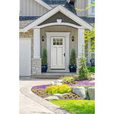They will increase your curb appeal, provide energy efficiency, and they provide performance. Therma Tru Benchmark Doors 36 In X 80 In Fiberglass Craftsman Left Hand Inswing Ready To Paint Unfinished Prehung Single Front Door With Brickmould Lowes Com Fiberglass Entry Doors Entry Doors Craftsman Exterior