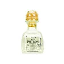sle bottle of silver patron tequila