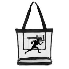 Target/party supplies/clear bag plastic bags (746)‎. Nfl Compliant Clear Tote Bag Black The Clear Bag Store