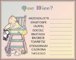 A buscar figuras por la casa. Juegos Baby Shower Partes Del Cuerpo Imagui