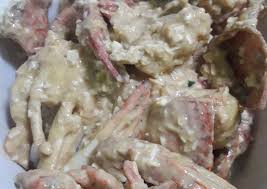 Sikit putih telur masin yang telah direbus tadi dalam. Cara Gampang Menyiapkan Ketam Telur Masin Anti Gagal Best Recipes