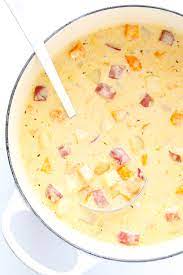 Three Potato Soup Gimme Some Oven Recipe Soup Recipes Cream Of Potato Soup Recipes