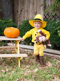 The Man In The Yellow Hat Toddler Boy Halloween Costumes Toddler Halloween Costumes Halloween Costumes For Kids