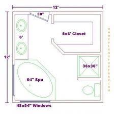 12 X 12 Master Bathroom And Closet Google Search Master Bathroom Plans Bathroom Floor Plans Bathroom Plans