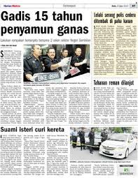 Bukan main, muridku ini cepat belajar. Suami Isteri Curi Kereta Klik
