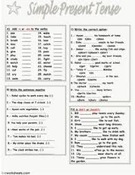 Simple Present Language English Grade Level Grade 1 5 School Subject Englis Simple Present Tense Worksheets Simple Present Tense English Worksheets For Kids
