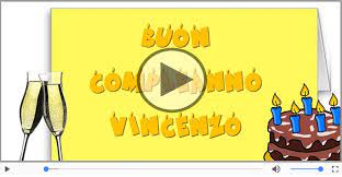 Buon Compleanno Vincenzo Buon Compleano Cartoline Musicali Di Compleanno Cartolinemusicali Com
