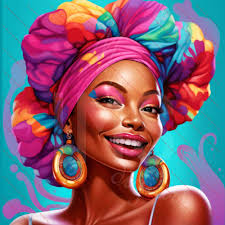 Journals of African Women Using Ai Images