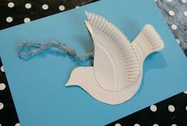 Paper Plate Bird Crafts For Kids Paper Plate Bird Mobile Dove White Paper Plate Animals Cool Paper Crafts Crafts For Kids