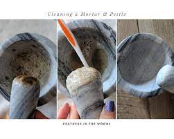 How To Clean A Mortar And Pestle Feathers In The Woods