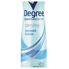 Degree Women Shower Clean Antiperspirant Deodorant Dry Spray 3 8 Oz Walmart Com Walmart Com