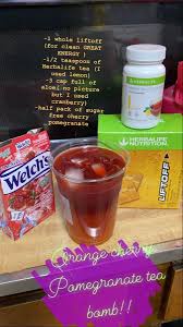 I loooove my coffee and making me switch to tea may be close to impossible. Orange Cherry Pomegranate Tea Bomb Herbalife Shake Recipes Herbal Teas Recipes Herbalife Nutrition Facts