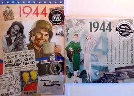 1944 Birthday Gifts Set 1944 Chart Hits Cd 1944 Dvd Film And 1944 Greeting Card