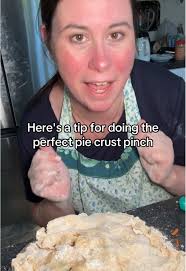 Teaching Kids to Pinch Pie Crust