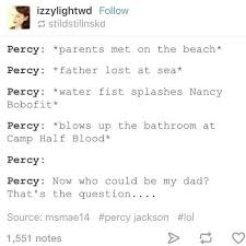 Maybe you would like to learn more about one of these? Gefallt 42 Mal 3 Kommentare P Percy Jackson Auf Instagram Hmmm Poseidon Percyjackson Percy Jackson Funny Percy Jackson Memes Percy Jackson Books