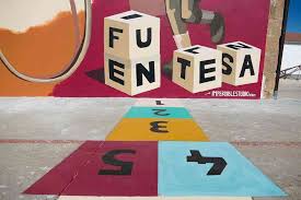 Hello world, i am miron and i will stream for you! Fuentelsaz Dedica Un Mural A Sus Juegos Populares
